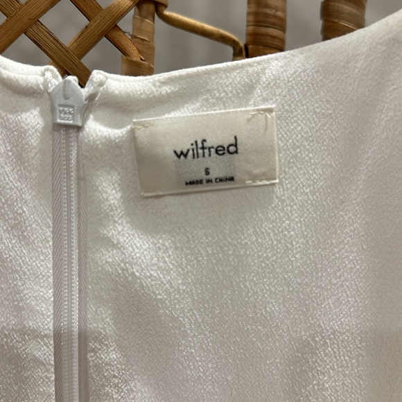 Wilfred Free - Midi Dress. White size Small - Picture 3 of 4